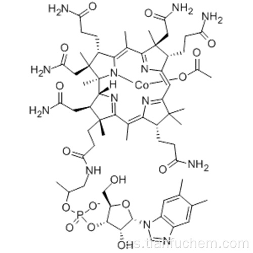 ACETATO DE HIDROXOCOBALAMINA CAS 22465-48-1